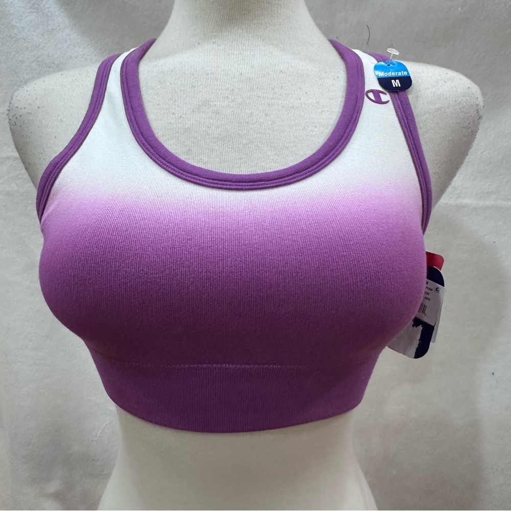 Purple Champion Sports Bra